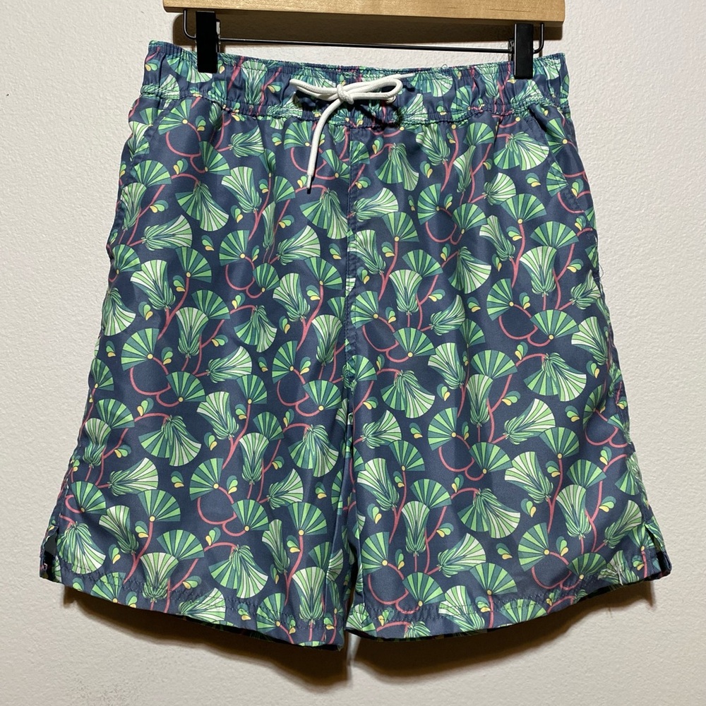 ACA Joe Men’s Medium Swim Trunks, Lined & Pockets, Elastic Waist & Drawstring